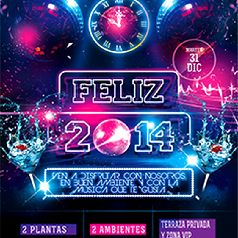 Cartel de fin de año