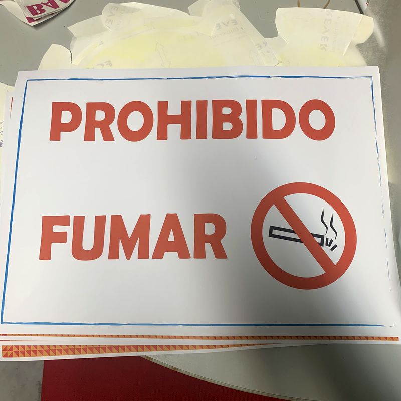 Señalización para local