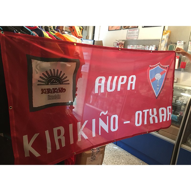 Pancarta para Kirikiño.