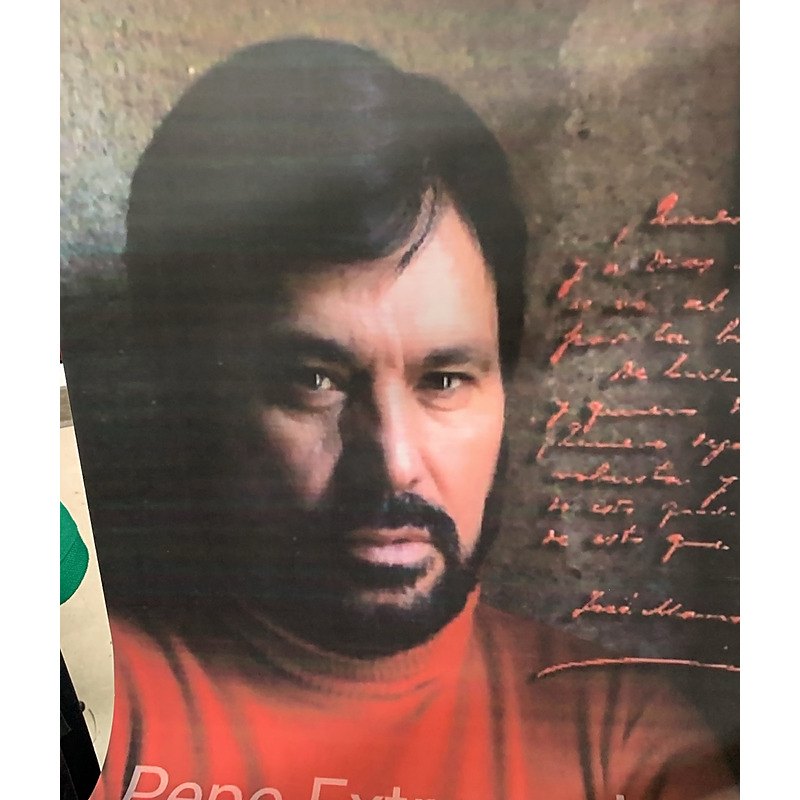 Póster para el homenaje al cantante  Pepe Extremadura tras su fallecimiento.