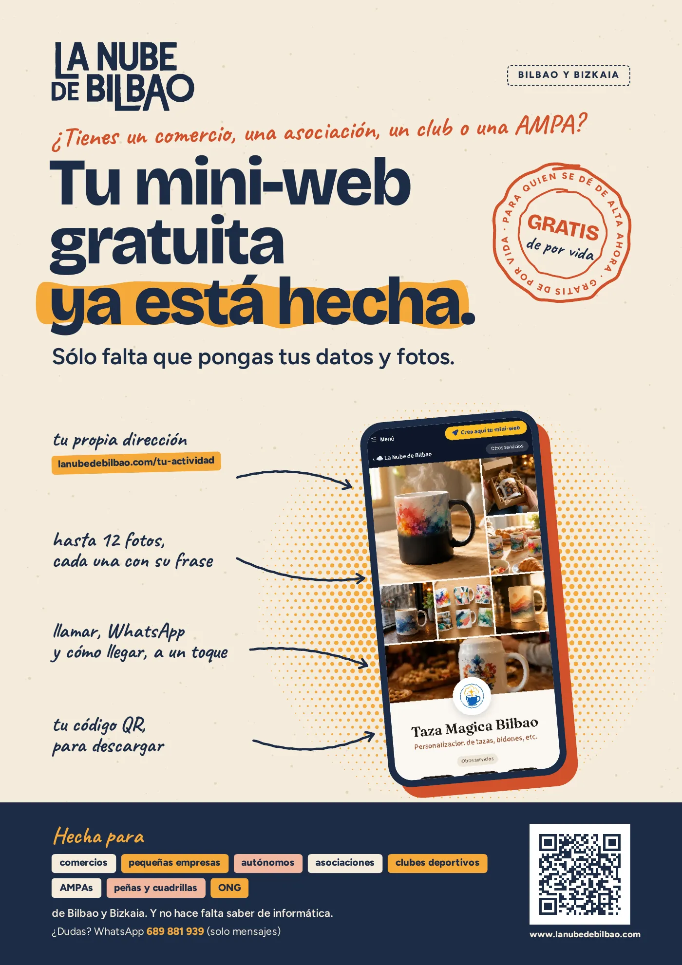 Página 15 del catálogo: La Nube de Bilbao: tu mini-web gratuita
